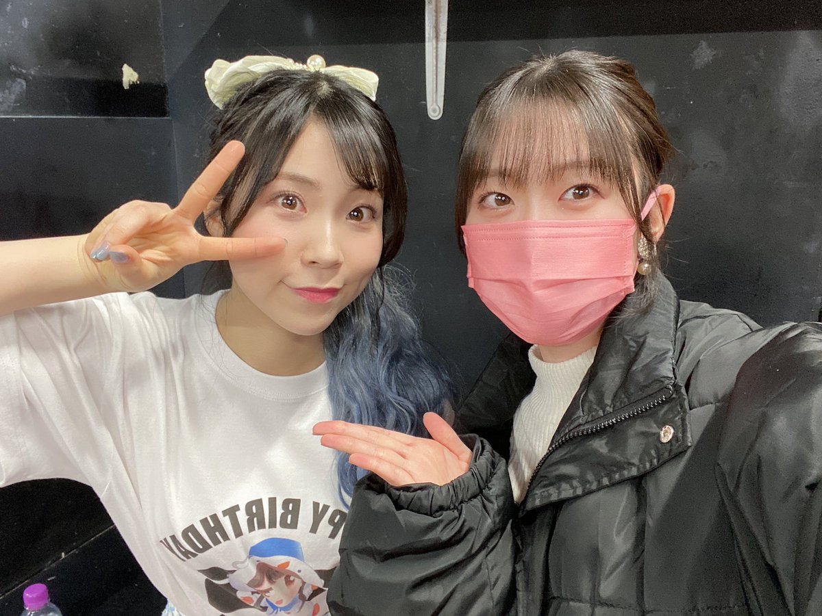LS_misakiA's tweet photo. こゆ生誕行ってきたよ❄️☃️🤍

可愛かった👼🏻𓈒𓂂𓏸
そしてやっぱりこゆは芯があってかっこいいなぁと思った生誕でした！
改めてお誕生日おめでとう🎂♥

Tシャツありがとうございます🥰
(パジャマにしちゃうっ) https://t.co/IuuYuQcPP7