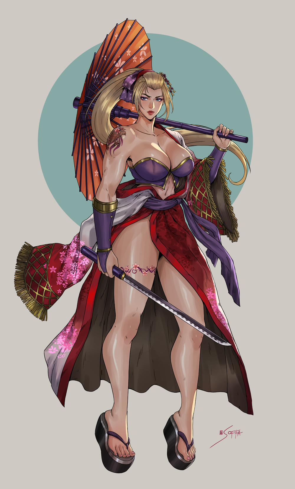 SOULCALIBUR Setsuka Art