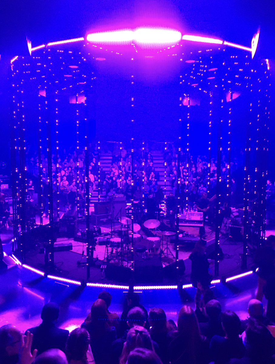 Some gigs are worth staying up for.  #thesmile at 1am this morning.