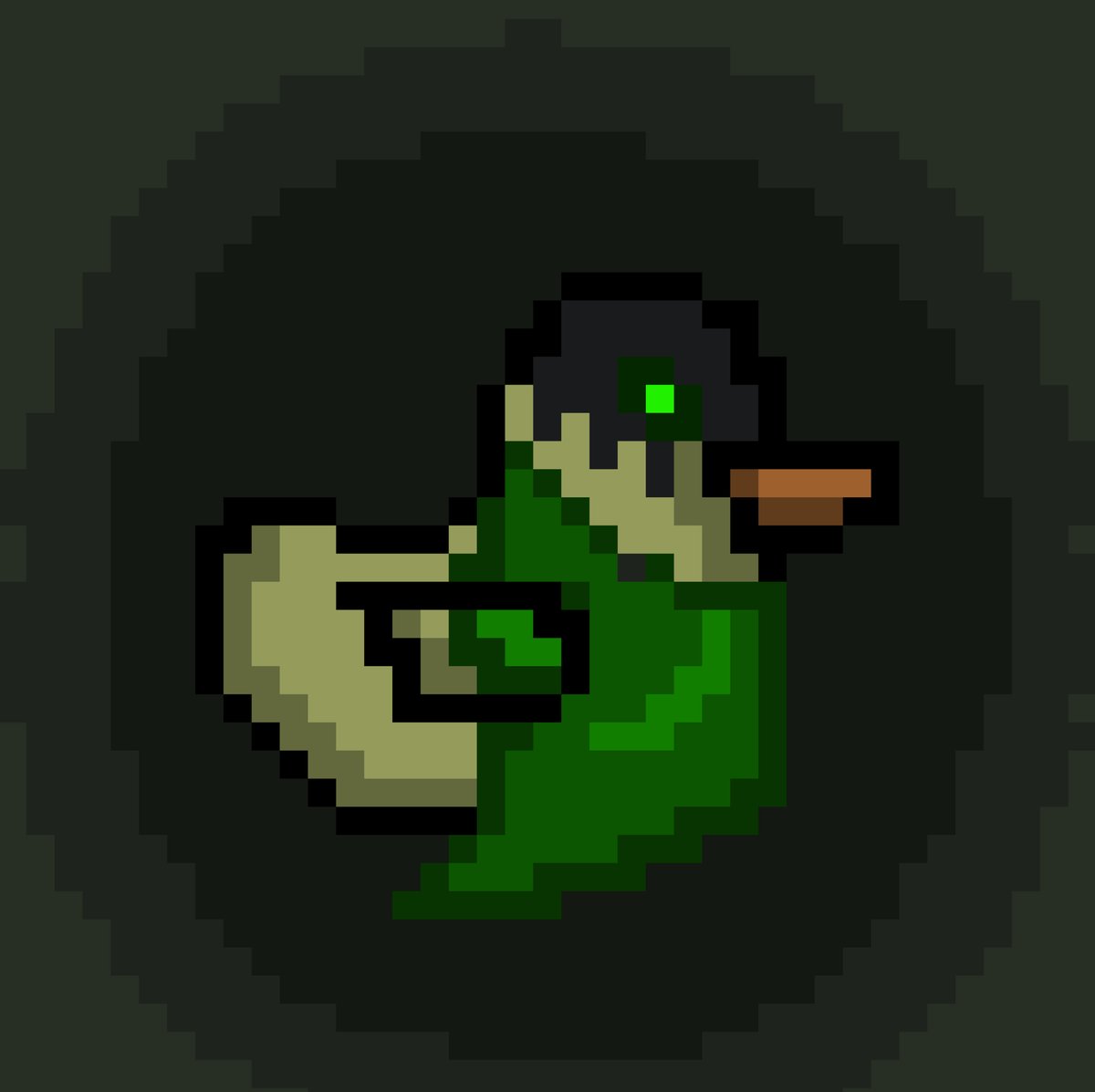 Сollection of Encanto ducks...Start! Start! Start! 
The first character is Bruno Madrigal. 
- A seven-foot frame, rats along his back
- When he calls your name, it all fades to black...

#a_duck_is #NFTCommunity #encantofanart #pixelart