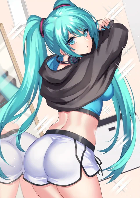 #初音ミク #VOCALOID 
cute girl
習作です 