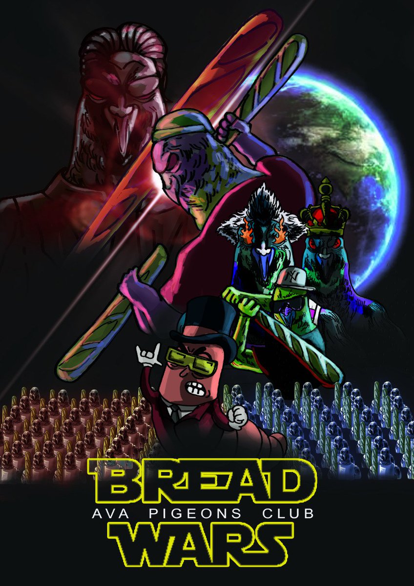 Avalanche_Space's tweet photo. 🚀 @AvaPigeonsClub A collection of 2,222 uniquely &amp; randomly auto-generated #Pigeons NFTs.

📅 Public mint Today, at 7pm UTC.
⚡️ Stake $BREAD 
🎮 Bread Wars #P2E game
🎰 10% of every mint is reflected to holders!

🔽INFO
https://t.co/oklwiXlQbH

#AvalancheSpace #NFT https://t.co/c6E7tLHVO5