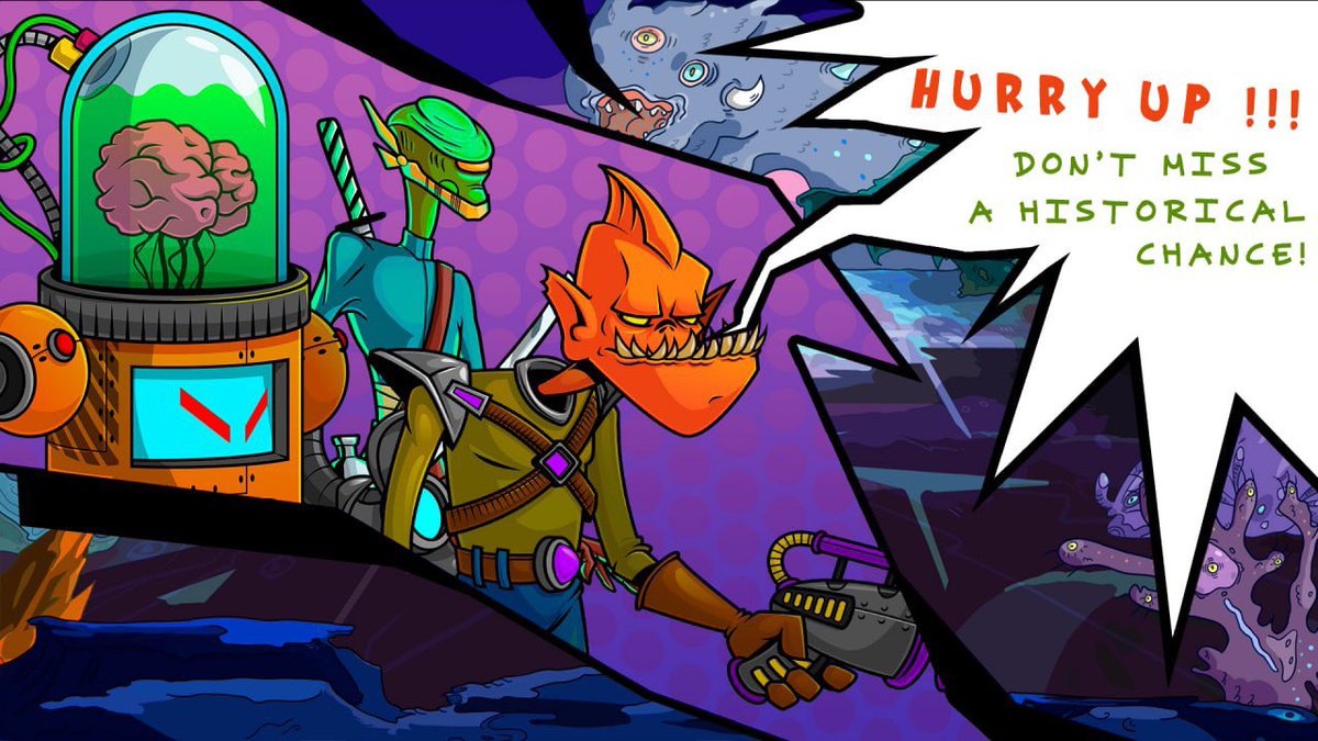 ⏰ ONLY 6 hours left before the SALE closes❗️

✅ JOIN PUBLIC ROUND NOW: wax.atomichub.io/drops/88136+88…

End: 6 PM UTC TODAY 📛

More details: medium.com/@GoC.Games?p=5…

Welcome to the GoC.Games family! 💯💯💯

#WAX #AtomicHub #NFT #NFTSale #GameFi #P2E