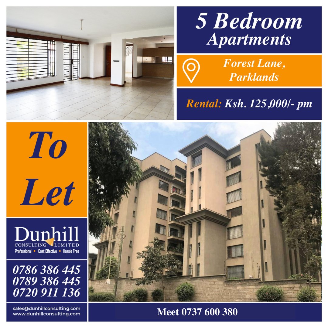 📞0789 386 445 / 0786 386 445 / 0720 911 136

#dunhillconsulting #apartmenttolet #tolet #5bedroomapartmenttolet #secure #parklands #forestlane #nairobi #kenya #5bedroom #realestate #sunday #weekend #professional #costeffective #hasslefree dunhillconsulting.com