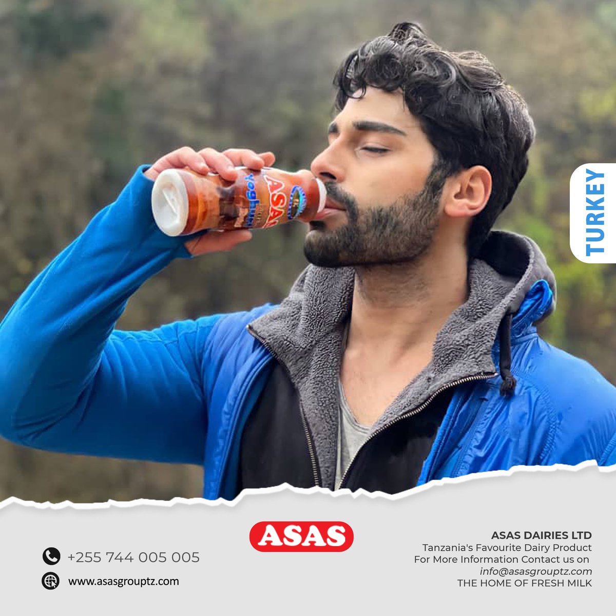 Asas Dairies Ltd (@asasdairiesltd) on Twitter photo Ladha halisi na ya kipekee kutoka <a href="/asas_dairies/">ASAS Dairies</a> Tanzania imeendelea kuvuka mipaka mpaka Turkey,
Hii ni baada ya Muigizaji na Star wa Filamu Burakkhan kuichagua Asas kuwa chaguo lake pendwa.
#AsasTasteOfTanzania Ladha halisi na ya kipekee kutoka <a href="/asas_dairies/">ASAS Dairies</a> Tanzania imeendelea kuvuka mipaka mpaka Turkey,
Hii ni baada ya Muigizaji na Star wa Filamu Burakkhan kuichagua Asas kuwa chaguo lake pendwa.
#AsasTasteOfTanzania