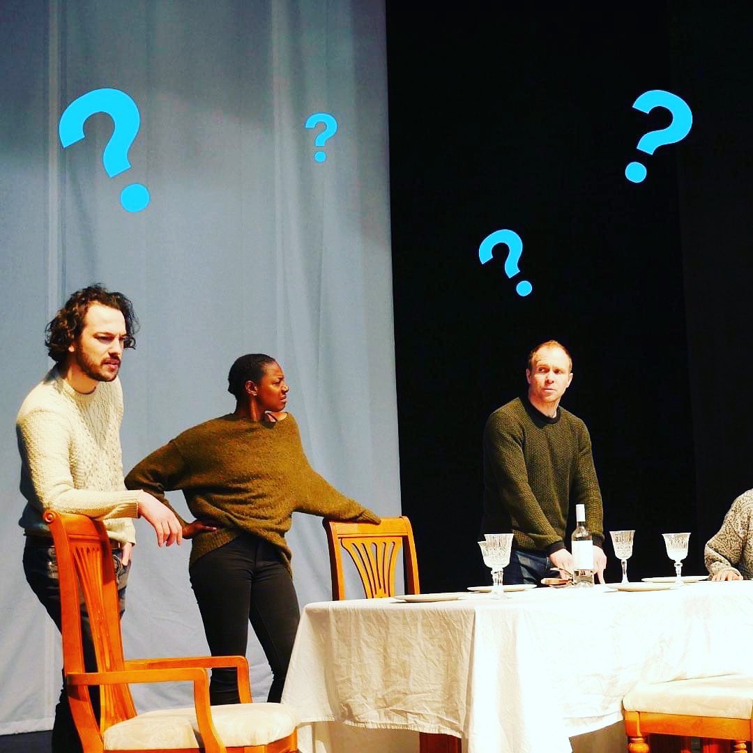 Planning the final rehearsal week of Alarms &amp; Excursions before tech - first performance 11 February!

(…and delighted that writer Michael Frayn will join me on stage for a post-show Q&amp;A on 18 February - free to ticket holders for that evening, and tickets available now…)