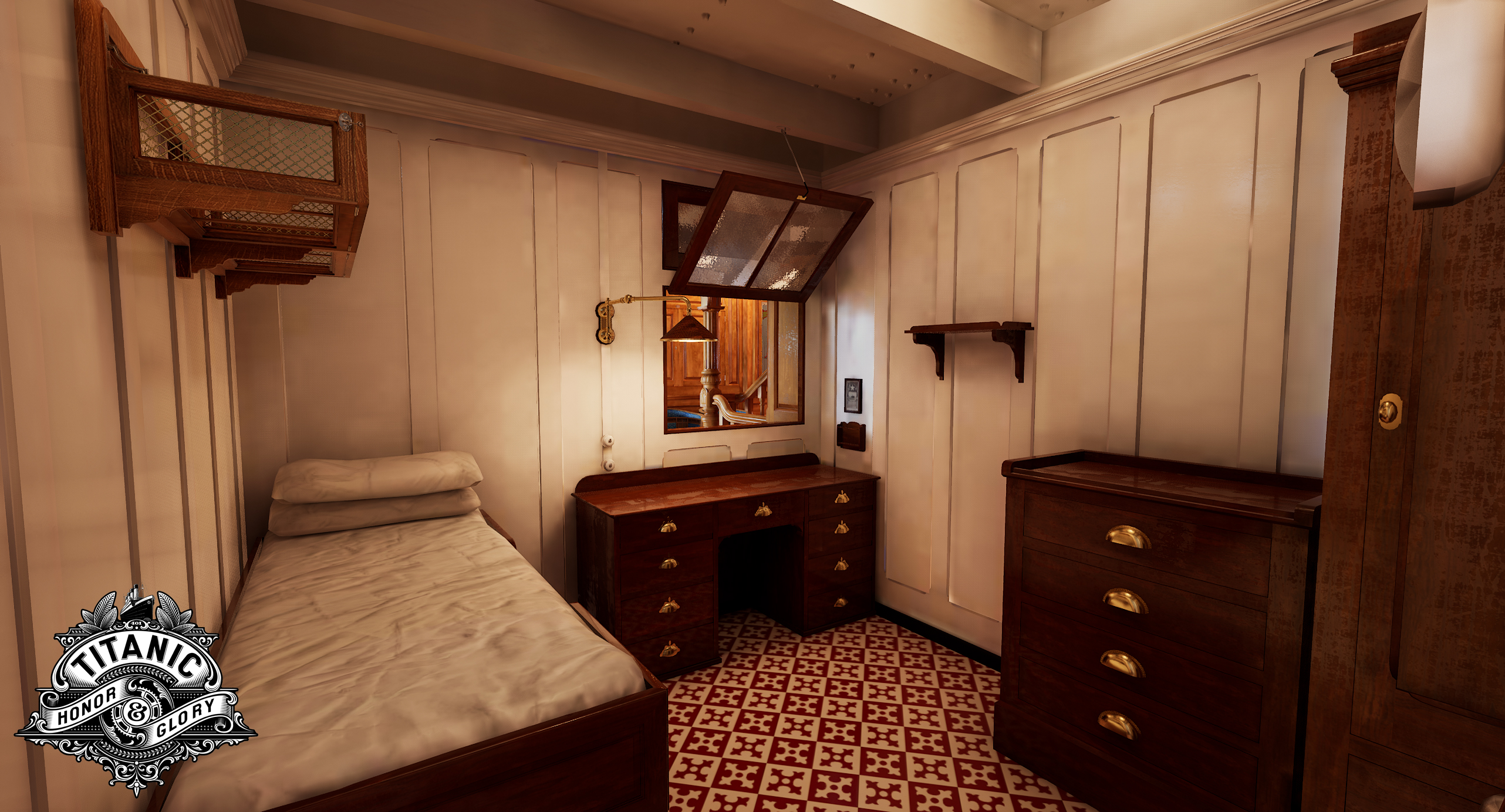 Titanic 2nd Class Cabin Beautiful Old Things Titanic - vrogue.co