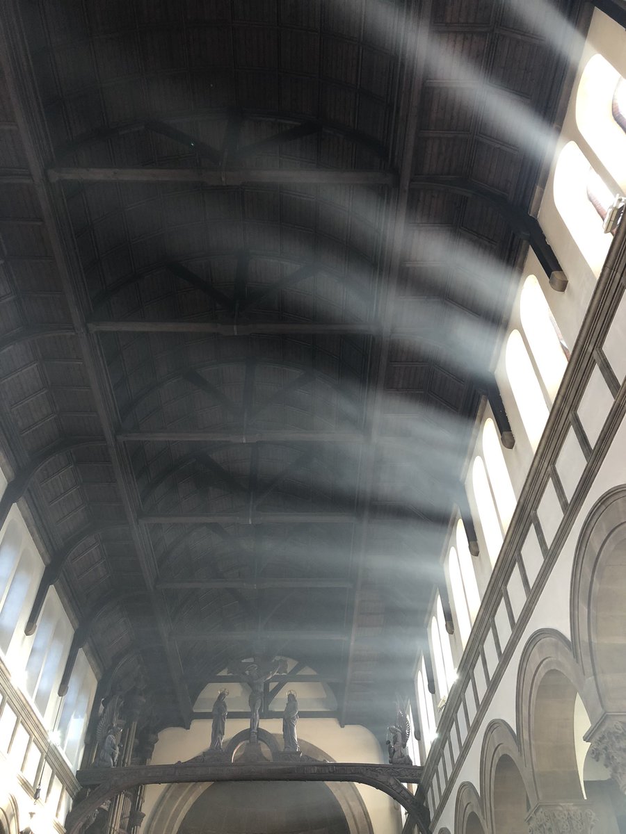 aidan_leeds's tweet photo. The wonderful @201SJO is at the helm this morning while the sunshine transforms the incense clouds all mysteriously and gloriously.
And now today’s preacher is teaching the Formation class for our Farsi speaking Christians. @LeedsCofE
#TheLordIsHere #BeChanged #Lightofthenations https://t.co/DPExKzWxUh