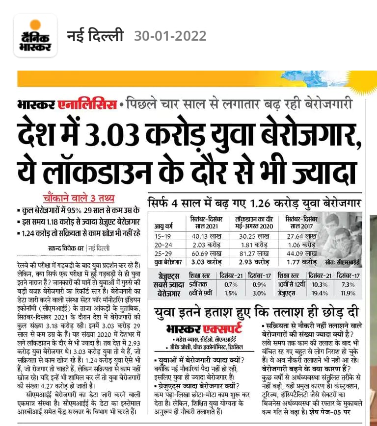 देश की महान सरकार यह बताने का कष्ट करें,
जो युवा बेरोजगार है,वो जीविकोपार्जन के लिए क्या करें.?