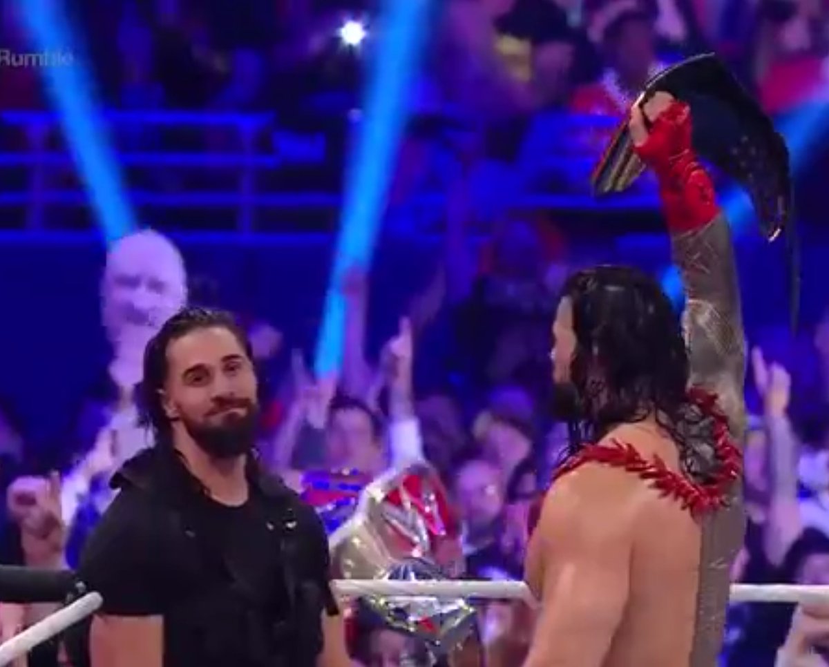EwanECW's tweet photo. seth coming out as the shield is the best part of the whole ppv
#wwe #royalrumble2022 #royalrumble #wweuniversalchampion #tribalchief #romanreigns #sethrollins #colbylopez #andstill #theshieldwwe https://t.co/b18geKyq69