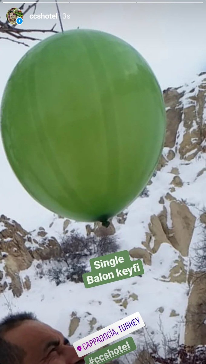 Hava muhalefeti nedeni ile iptal edilen  Kapadokya Balon turumuza Single olarak devam ettik :)  #balonturu