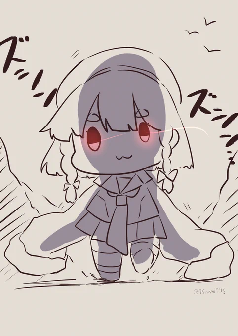 オヤブンちっこいえとろふ
#ちっこいいきもの 