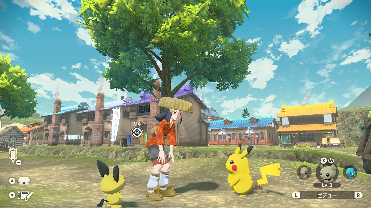 おはる ゲーオタヘルパー モンハンプレイ中 ポケモン アルセウス ピカチュウ Pokemonlegends Nintendoswitch 初ゲットピカチュウはメスだった ハートしっぽ可愛い T Co Usaxtntukn Twitter