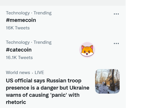 catecoin's tweet photo. 1/30/2022 - #catecoin trending 🚀🔥🐱 https://t.co/Bd7dnwF5Cq