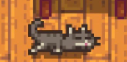 AnimalsPixel's tweet photo. Sleeping cat (Stardew Valley) https://t.co/XdnglopoGx
