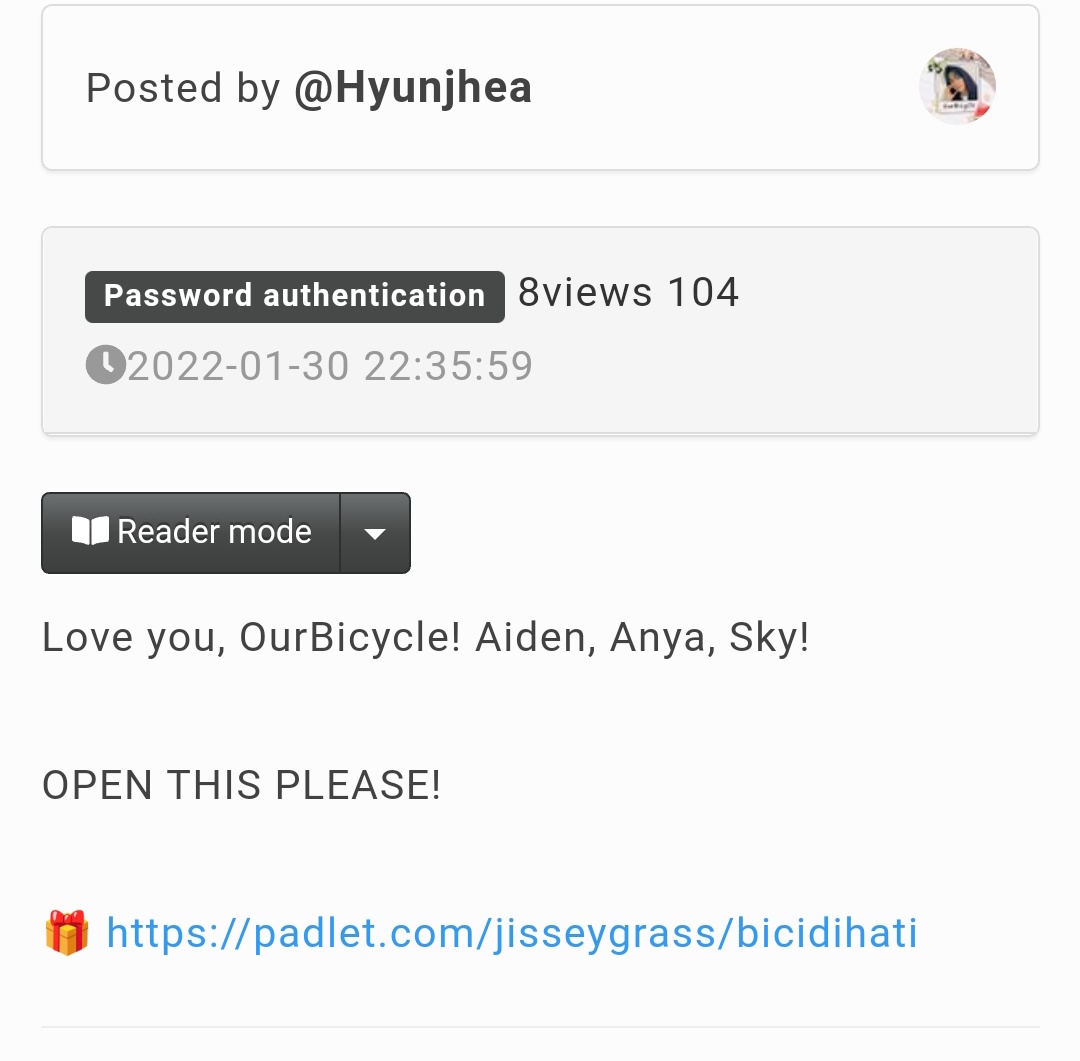 OurBicycle's tweet photo. FINALLY ASTAGA. https://t.co/5LMla45jaP