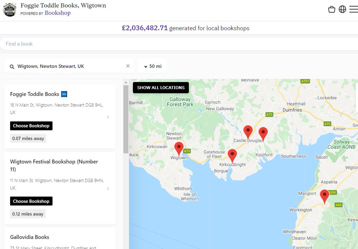 A big <a href="/bookshop_org_uk/">Bookshop.org</a> welcome to <a href="/foggietoddler/">Foggie Toddle Books</a>! Foggie Toddle Books is an indie bookshop dedicated to children's literature in Wigtown - Scotland's National Book Town! #MeetTheBookshop #ChooseBookshops

Discover more indies where you live: uk.bookshop.org/pages/store_lo…