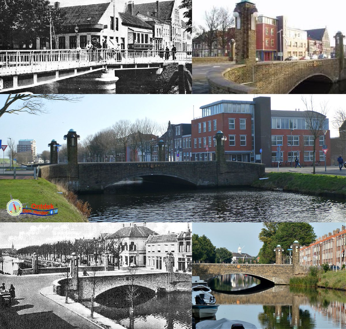 ontdekdenhelder's tweet photo. De #huidige #postbrug in #denhelder werd in 1933 geplaatst ter vervanging van de #brug uit 1840 - #bridge #city #authentic #facts #History #nostalgic https://t.co/GRjIUMdQSM