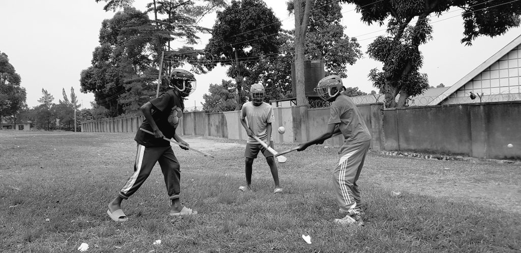 GaaUganda's tweet photo. The training is on. Join us online every weekend as we train kids in Hurling, an Irish sport which they have grown to love playing here in Uganda. @IrlEmbUganda @officialgaa https://t.co/nuvfD9L9sy