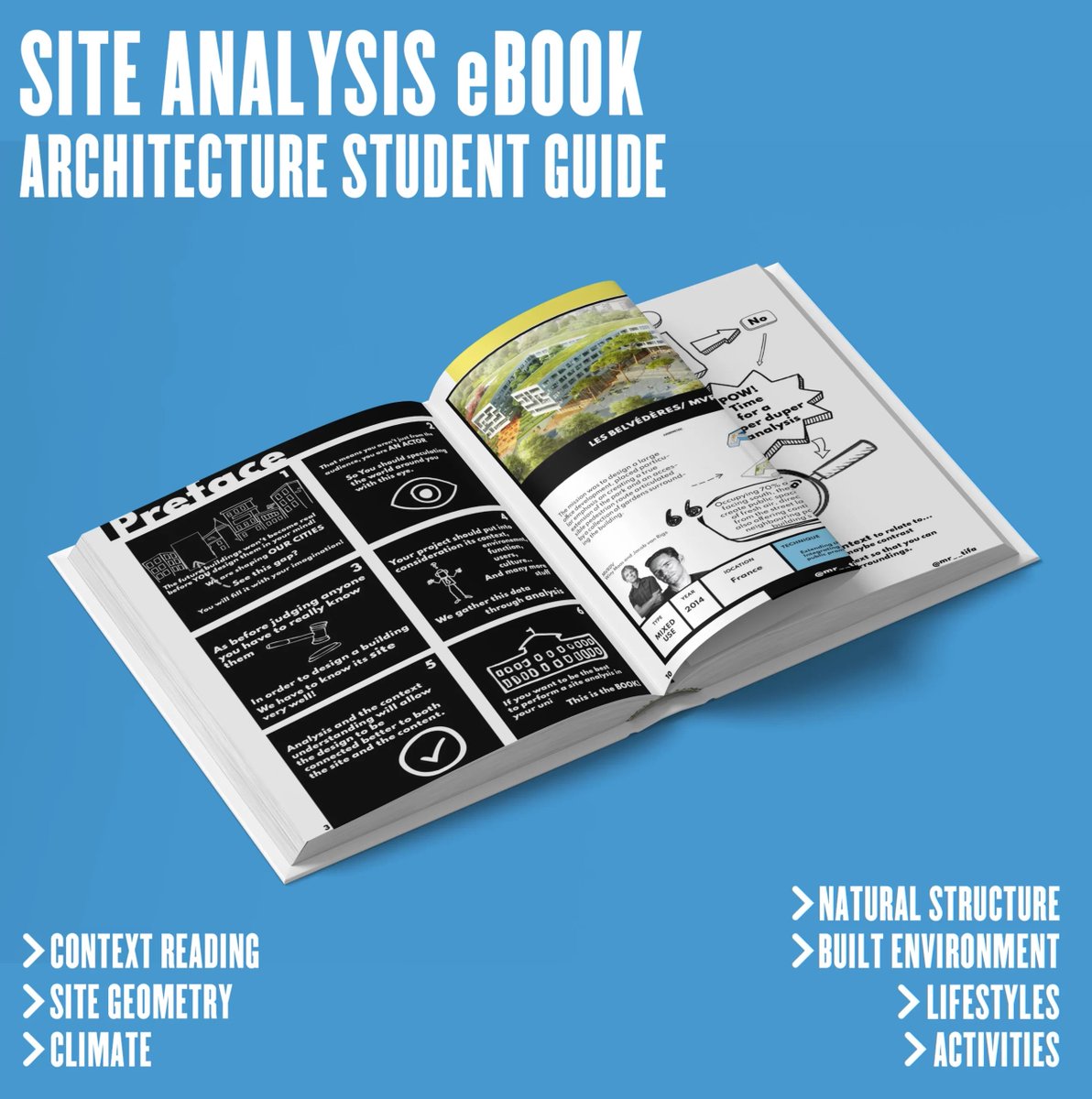 illustrarch's tweet image. Free Architectural Site Analysis eBook

Download for free → gum.co/siteanalysis

#siteanalysis #architecturestudent