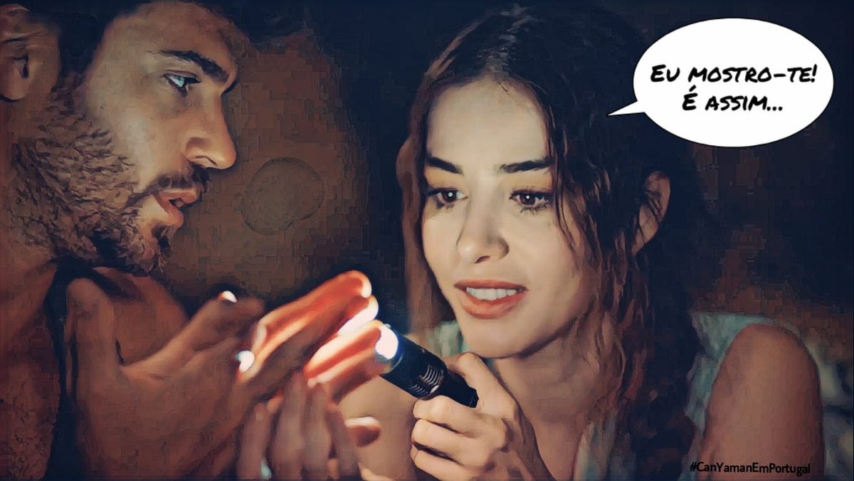 Ezgi: Eu mostro-te!
É assim...

#CanYaman
#ÖzgeGürel 
#BayYanlış 
#CanYamanEmPortugal 
EzGür