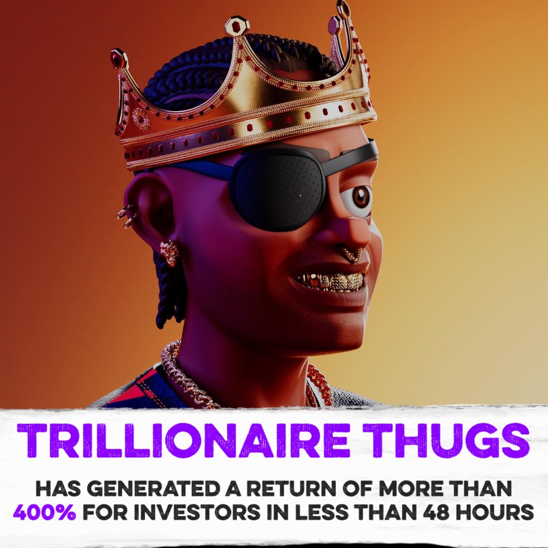 LindeShante's tweet photo. @garyvee @garyvee We would love to have a conversation with you about our community!🥳🚀🔥 @TThugsNFT #trillionairethugsNFT #NFTs https://t.co/aiA7jBGlxX
