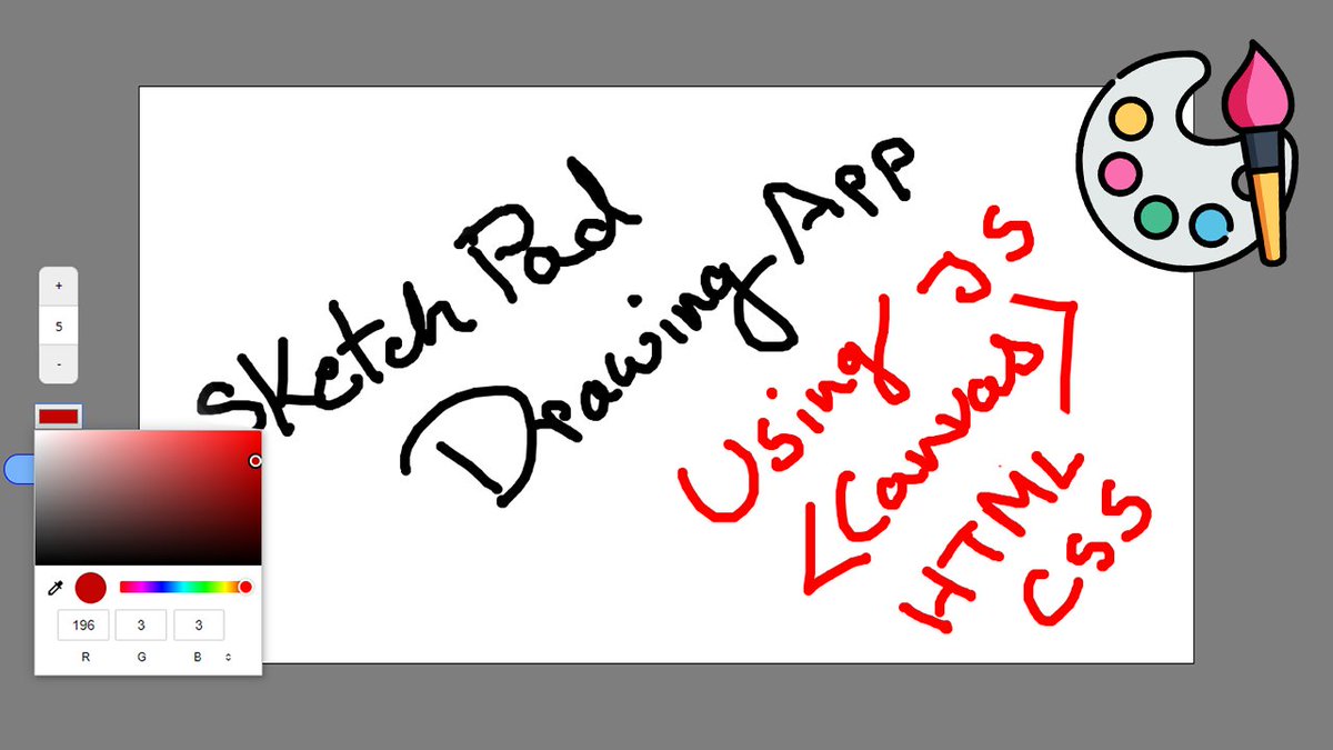 Simple Sketch Pad Drawing App Create - Using JS 🎨 | NoorHUB

In this video we will learn HTML5 canvas by creating a drawing app
Link: youtu.be/sNmSAqbYuZM

#NoorHUB #uxdesign #UIDesign #Trends #DesignTrends  #uxdesigntrends #ui #uxdesign #canvas