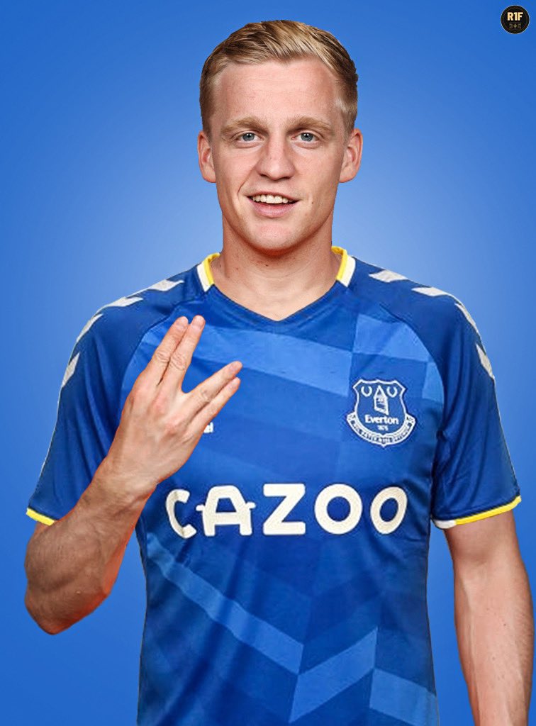 utdfocusid's tweet photo. 🚨DONE DEAL: Donny Van De Beek resmi berseragam Everton. Beberapa menit yang lalu Donny mengonfirmasi langsung pilihannya kepada Frank Lampard [Manager baru Everton]. 

Everton bergabung dalam bursa berebutan sang pemain kemarin. https://t.co/SdjNPV7CSu