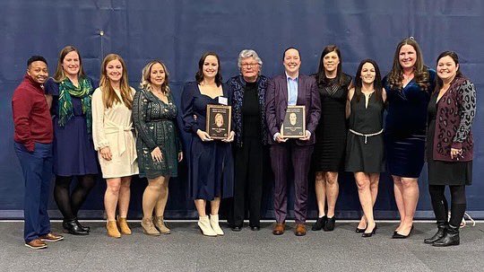 Congratulations to Jenny Carroll (07) and Emily McComb (09) on being inducted into the Hall of Fame last night. 

It was a great evening and wonderful to see so many current and past members of the Marietta Softball team come together. https://t.co/LaFgI44bEh