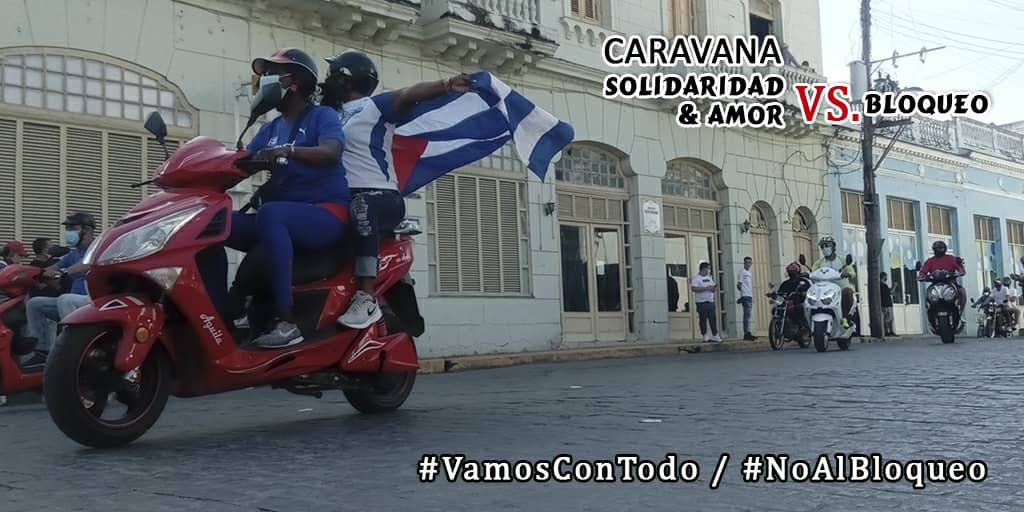 La ciudad de Marta y el Che no cree en bajas temperaturas y ya se alista para salir en #CaravanaVsBloqueo, más de 60 jóvenes tendrán la arrancada #CubaVive