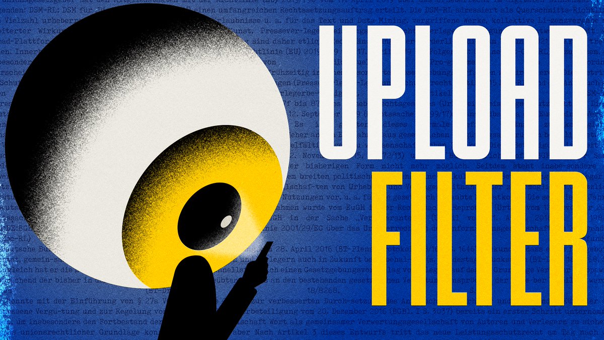 Während wir uns über NFTs aufgeregt haben, hat Deutschland einfach mal Uploadfilter abgetuppert.

youtu.be/_vhyZqzdcWw