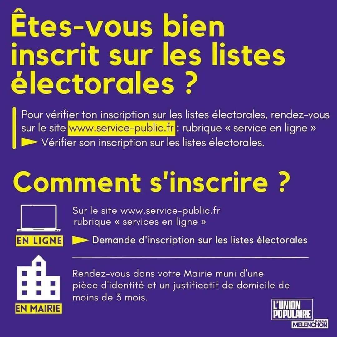 Un beau samedi après-midi militant, en porte à porte à Pantin. Inscrivez-vous sur les listes électorales et aidez nous à porter notre projet d’union populaire autour de <a href="/JLMelenchon/">Jean-Luc Mélenchon</a>. Chaque voix comptera les 10 et 24 avril prochains pour changer la vie ! #MelenchonVaGagner