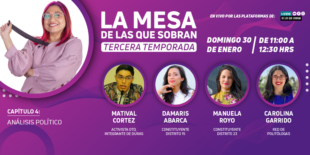 La Voz De Los Que Sobran tweet media