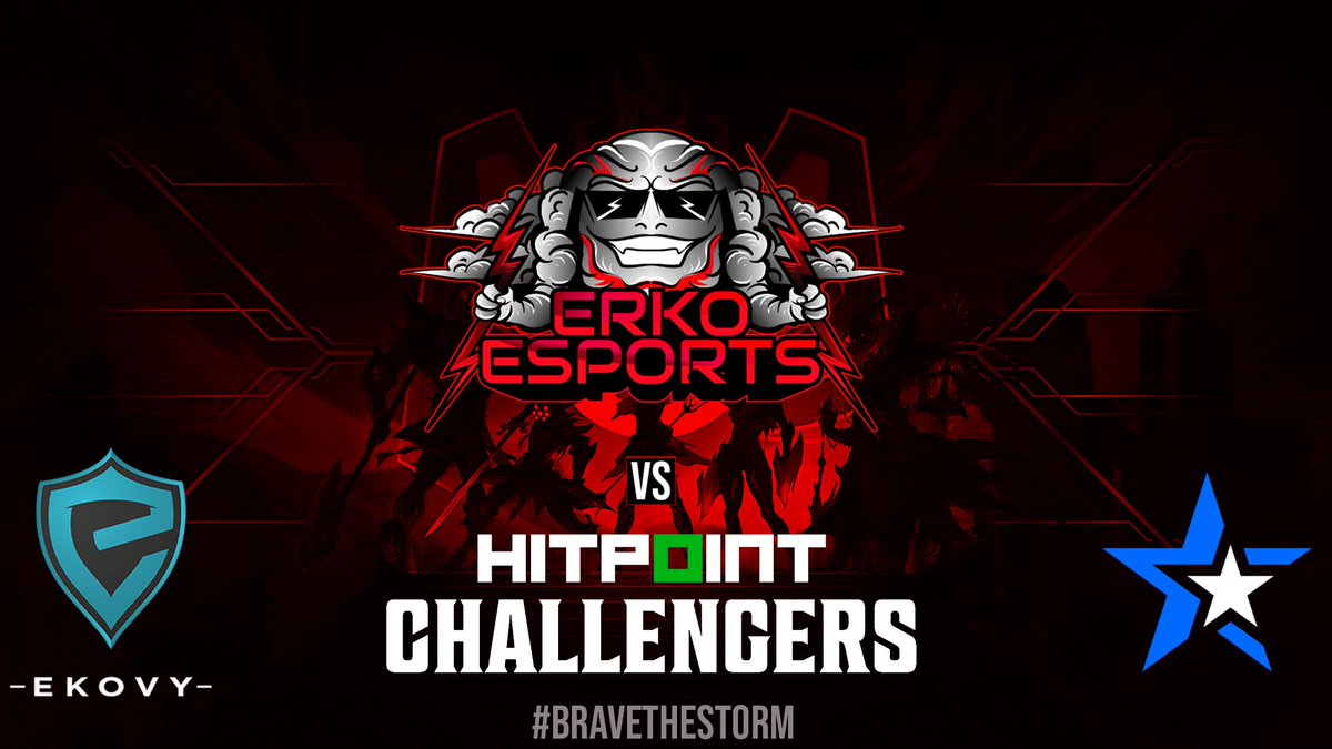 Today is the first day of <a href="/hitpointcz/">Hitpoint.cz</a> Challengers. You can watch us on twitch.tv/hitpointcz at:
19:00 VS <a href="/Ekovy_team/">Ekovy_team</a> 
22:00 VS <a href="/esubacz/">eSuba</a> Academy 
Wish us luck and see you on the stream.

🌩️Touch the sky, brave the storm! 🌩️
#bravethestorm