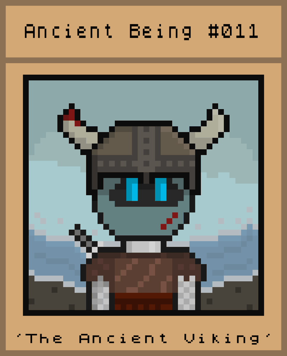 AncientBeings's tweet photo. 📜Introducing this week's Ancient Beings, #011 and #012 👀

Available tomorrow on @holaplex⏳... https://t.co/pezEPJLEJ3