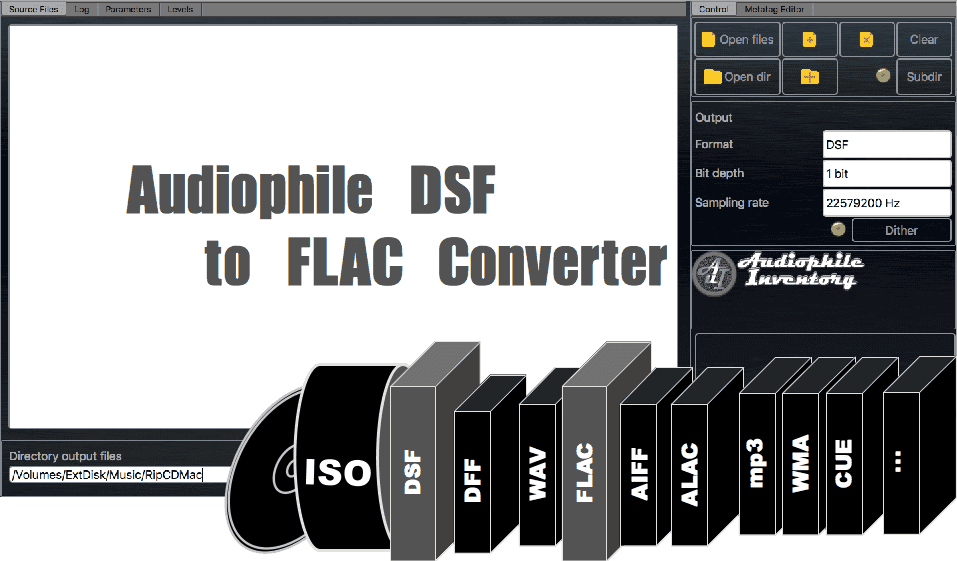 DFF/DSF to FLAC Converter [Mac Windows Software] samplerateconverter.com/dsf/dsf-flac-c…
#flac #dsd #dsf #dff #audioconverter #audiophile #music #hifi #hiend