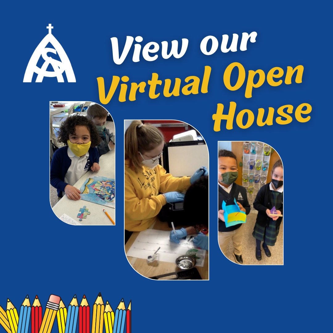 AllSaintsSTEAM's tweet photo. To start our Catholic Schools Week celebration, we are hosting a virtual open house! Private tours can also be scheduled by calling our office at 401-848-4300. 

View our virtual open house:
https://t.co/4p6B80R3tI https://t.co/kJ2Worg5GY