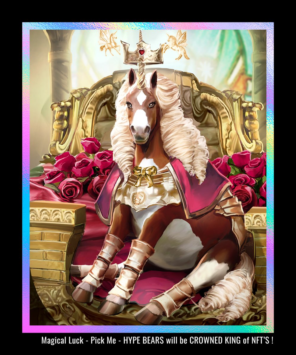 superbeingsnft's tweet photo. @hypebearsclub MAGICAL LUCK can HAPPEN! HYPEBEARS will be crowned KING of NFT's! PICK ME and I WILL REPRESENT WELL! - Together we must Believe in Magical Luck so HUMBLY CHOOSE me!!!
@jpegenthusiast
 @xy_square https://t.co/1xYLz3ZDp3