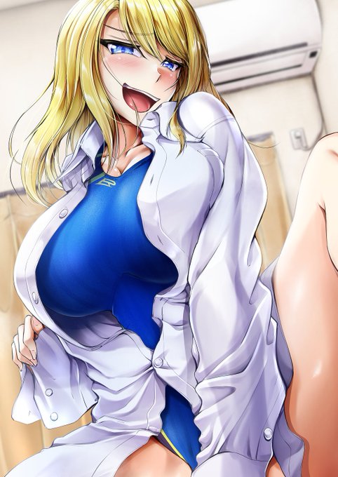 彼シャツ競泳水着アキラちゃん 