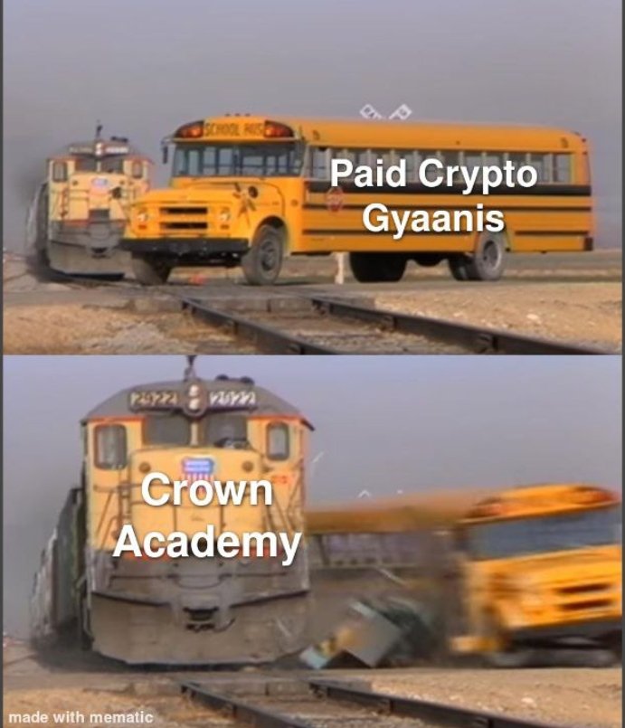 AroUoRaa's tweet photo. Crown Academy!!
#CronosChain #cronoswizard #CRO @Cronos_World @cronosapp @Joyalgeorge65 @ajithplavilaa @beingivish @BraggsNoel https://t.co/Zb9JtVqhAT