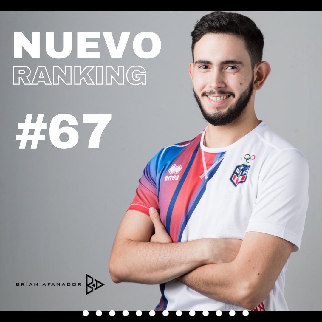 brianafanador's tweet photo. Levantándome un domingo con la noticia de que estoy número 67 en el mundo. Hasta el momento mi mejor ranking. Feliz porque me demuestra una y otra vez que el trabajo vale la pena. Esto me motiva a seguir trabajando día a día para cumplir mis sueños. ¡Gracias a todos por su apoyo! https://t.co/XuXqREwLPC