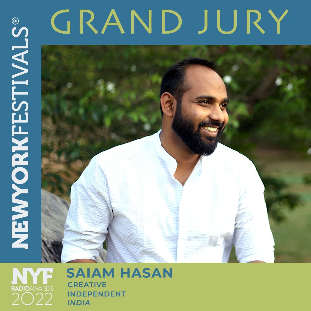 Glad to share that I will be judging the NYF Radio Awards this year for the 4th consecutive time. 

Thank you @newyorkfestivals @nyfradioawards for this honour. Looking forward to it!