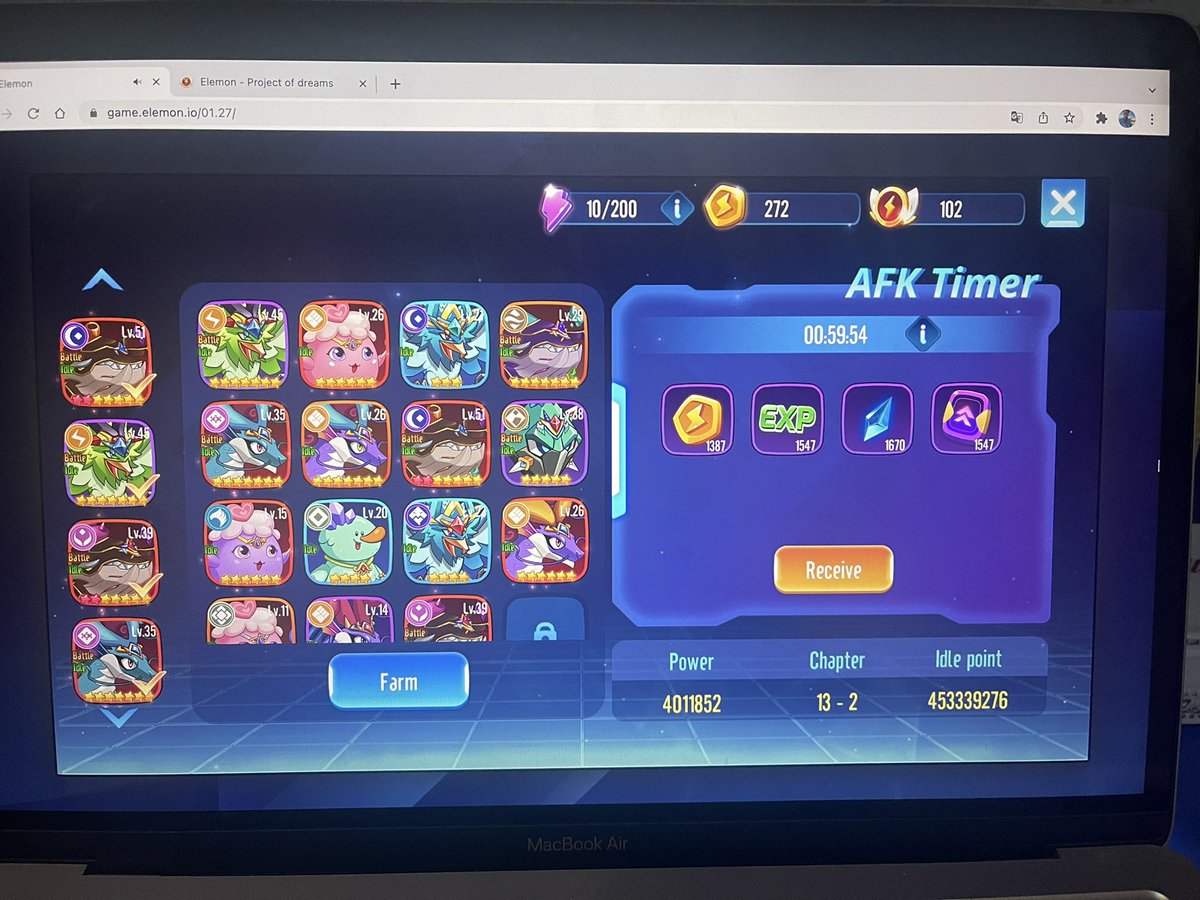 Love <a href="/ElemonGame/">ELEMON</a> 💕💕💕