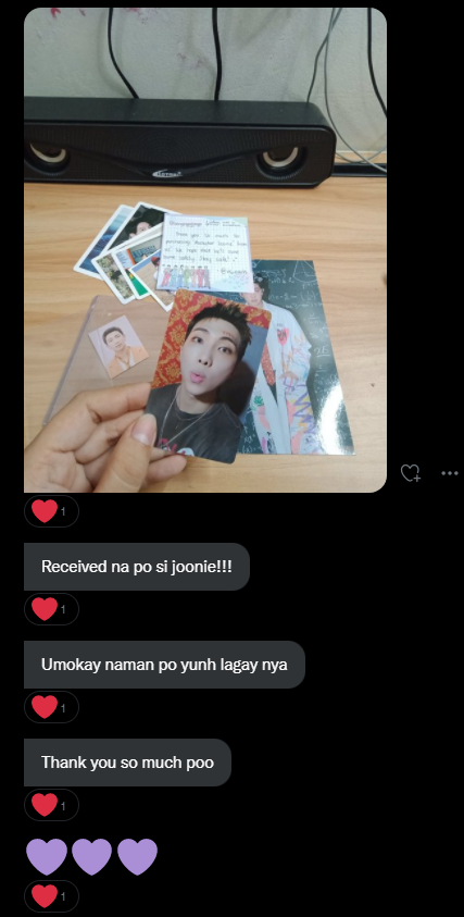rr_carts's tweet photo. - #rrcfeedbacks
thank you so much po sa trust! it's really a relief for me na they came home safely to each of your homes. 'til our next transaction, stay safe! ππ https://t.co/ZPin9Hi1ea