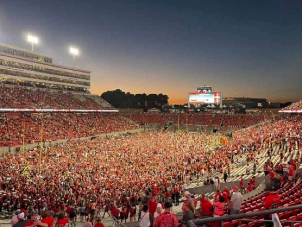 rector_luke's tweet photo. Excited to be in Raleigh today for @PackFootball junior day!! Last time I was in town this happened… #beatClemson @StateCoachD @CoachGarrisonOL @31_CoachFAL @RivalsFriedman @RCorySmith @MichaelClarkPP https://t.co/1N02vbpMeC