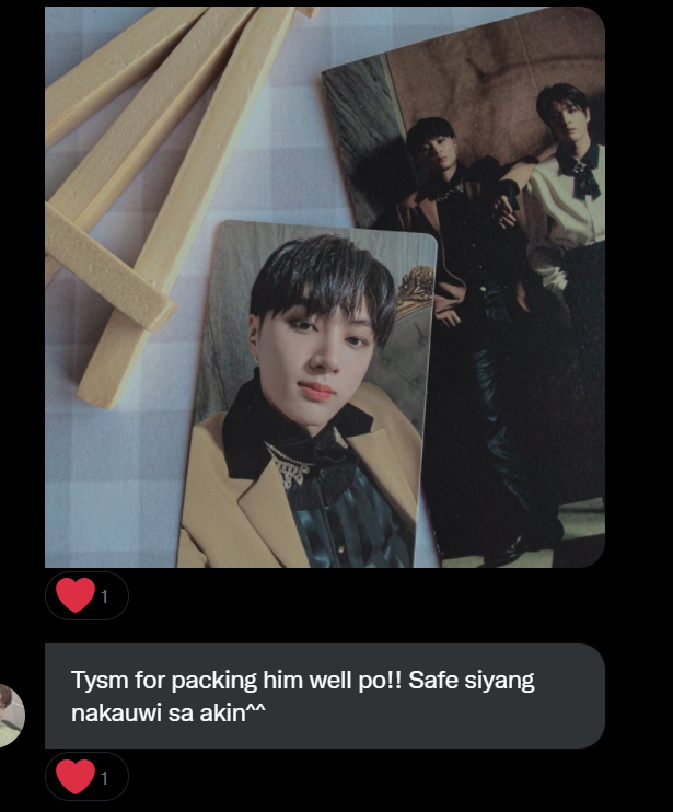 rr_carts's tweet photo. - #rrcfeedbacks
thank you so much po sa trust! it's really a relief for me na they came home safely to each of your homes. 'til our next transaction, stay safe! ππ https://t.co/ZPin9Hi1ea