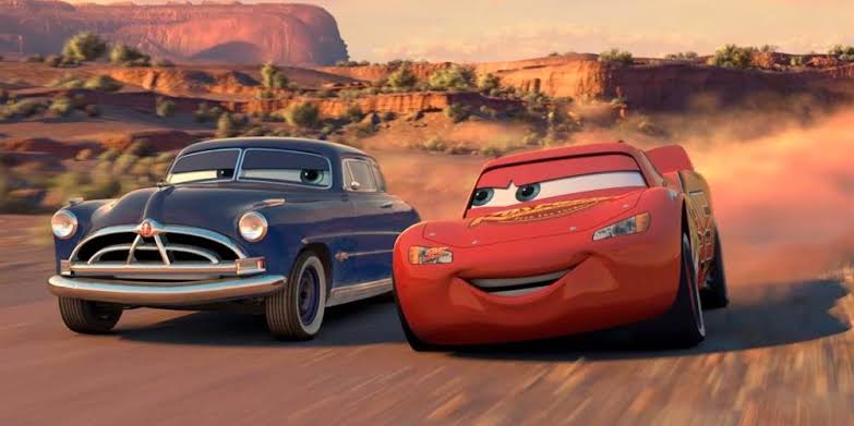 Cars 3 movie. Тачки 2 док Хадсон. Тачки док Хадсон. Молния Маккуин и док Хадсон Тачки 3.