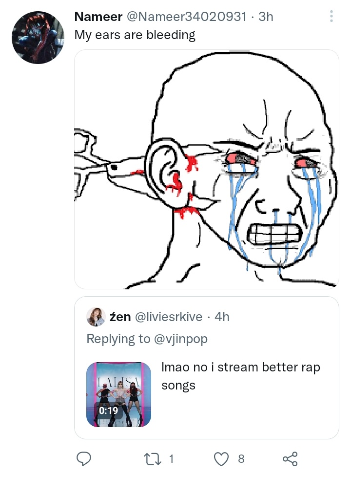 EntriesMultple's tweet photo. @liliproduced Broke many ears too https://t.co/ZDxi67a2ld