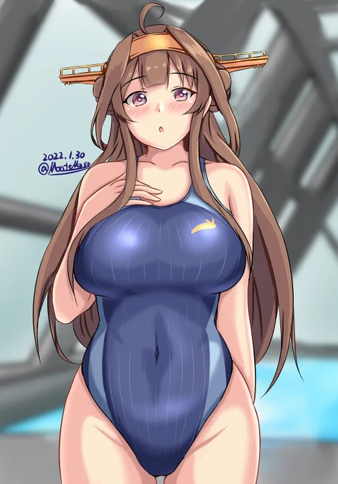 金剛さん
#艦これ版深夜の真剣お絵描き60分一本勝負
#艦これ版真剣お絵描き60分一本勝負_20220130
#金剛 #なめくじ業界 