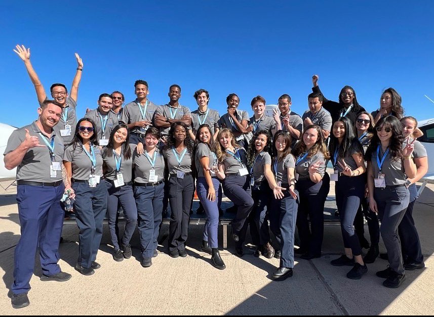 JMRoitman's tweet photo. United Aviate Academy is now open and operational!  Changing lives by reducing barriers to an amazing career path! @weareunited @39100ft https://t.co/hepQpBZ3Ih